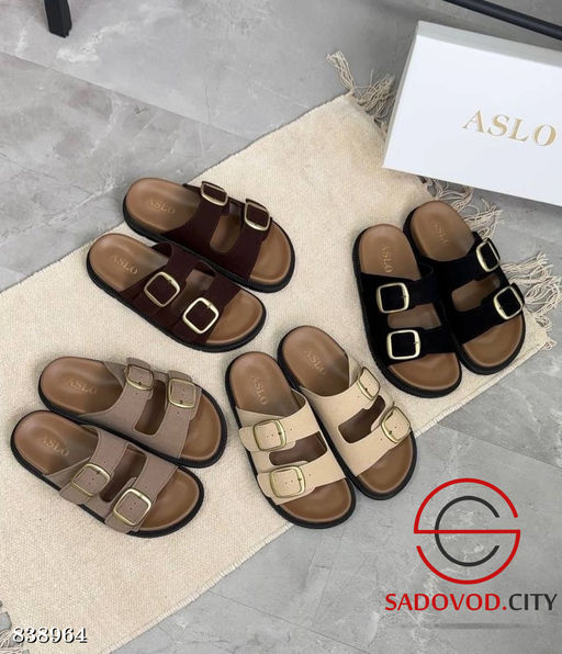 Шлепки женские замшевые - Bruno фото 5