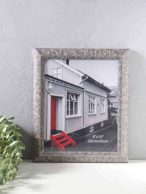 Фоторамка пластик 20х25 см "Марокканская мозаика" оттенки коричневого 29,8х25х2 см