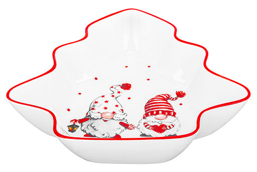 Блюдо-шубница глубокое 1,2 л 26,8*25,7*5,8 см Весёлые гномики. - Elan gallery фото 20