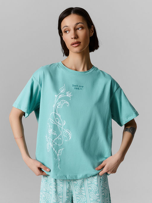 Комплект домашний женский с узором пейсли - Mark formelle фото 2