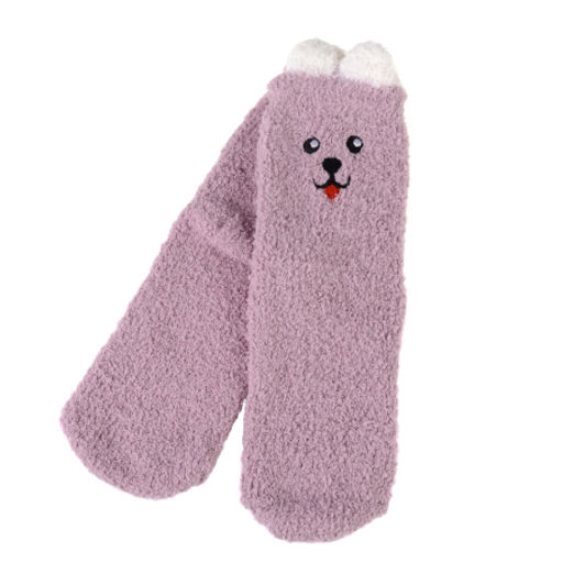 Носки женские флисовые р. 35-40 / MNZ-16 /уп 12/ микс - Галеонтрейд фото 5