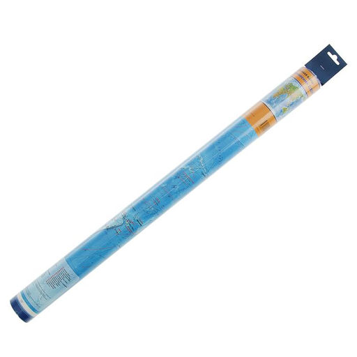 Цена за 2 шт. Географическая карта Мира физическая, 101 х 66 см, 1:35 млн