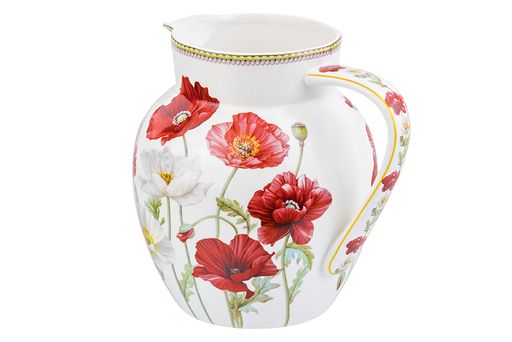 Кувшин 1,2 л 16*13*15,5 см Маки NEW BONE CHINA - Elan gallery фото 3