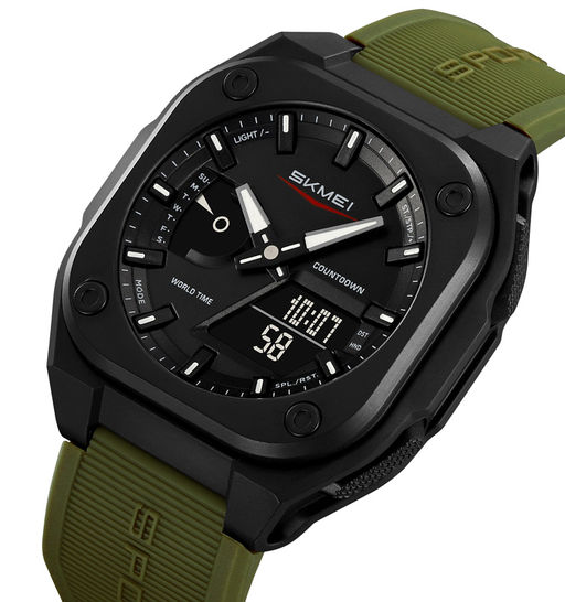 Часы наручные Skmei мужские электронные спортивные 2328green