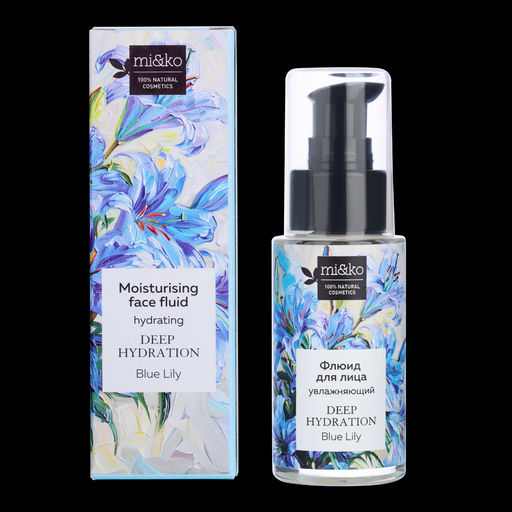 Увлажняющий флюид для лица Deep Hydration Blue Lily 30мл