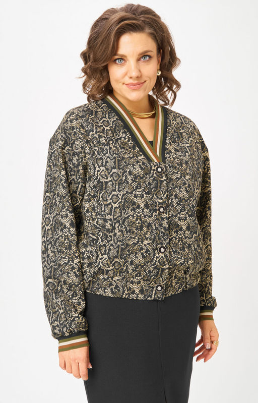 Бомбер БелЭльСтиль 878 золото+черный