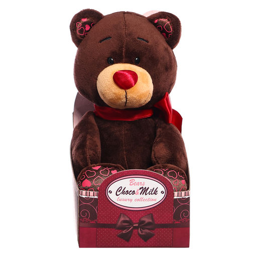 Мягкая игрушка «Медведь Choco сидячий», 20 см