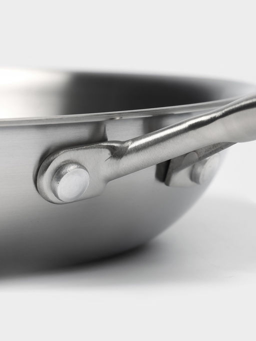 Сковорода 3Ply Hanna Knövell. d=24 см, h=5 см, толщина 2.2 мм, индукция, нержавеющая сталь