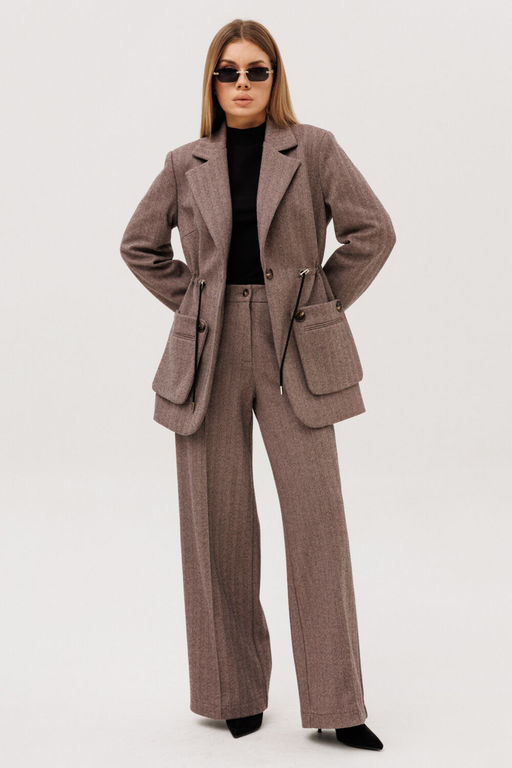 Костюм AmberA 3016 шоколад фото 3