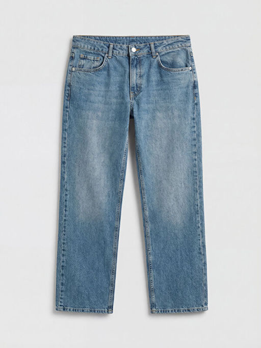 Straight Fit Kad?n Jean Pantolon