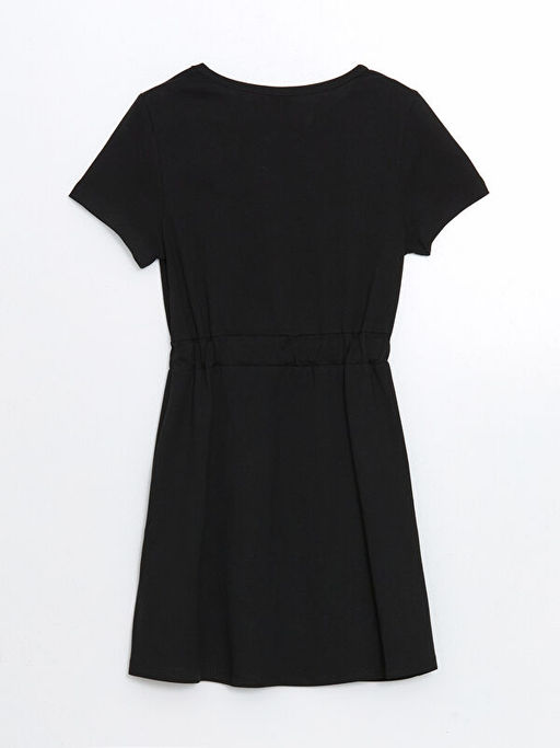 Bisiklet Yaka K?z ?ocuk Elbise