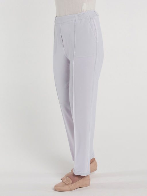 Брюки из легкой костюмной ткани (вишер, турецкий лен), со стрелками