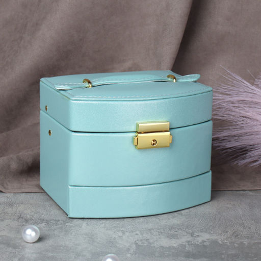 Шкатулка для украшений 16х13х12 см / JH051 /уп 48/ - Галеонтрейд фото 3