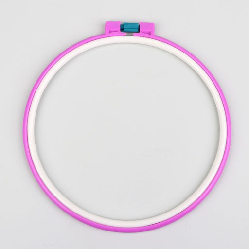 Цена за 10 шт. Пяльцы для вышивания, d=18.2 см, МИКС