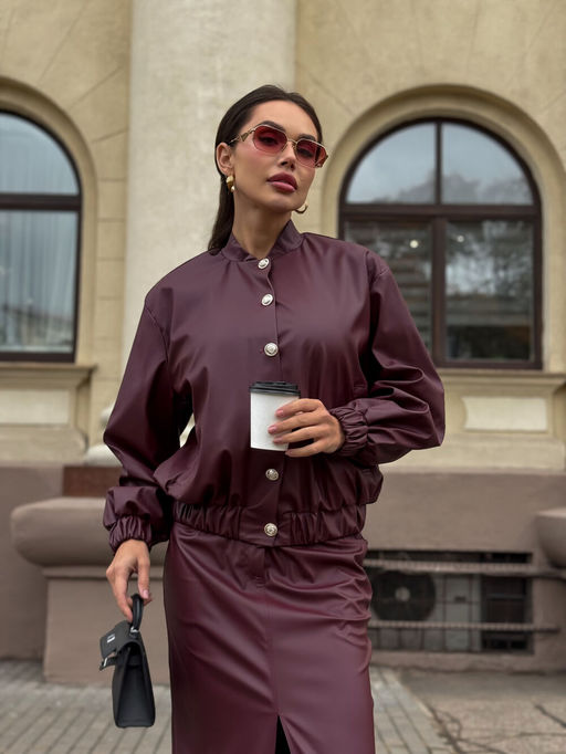 Юбка AURA 5076-176-Р бургунди