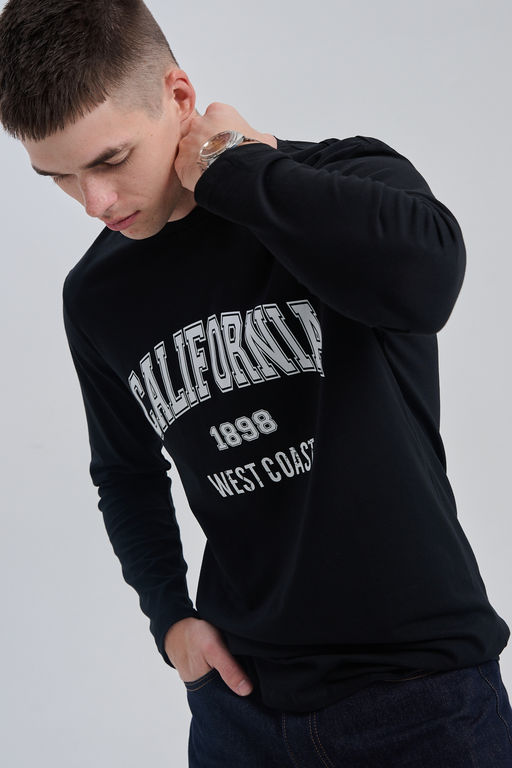 8573 футболка с дл.рукавом унисекс