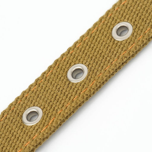 Ошейник брезентовый двухслойный, 58 х 2,5 см, песочный - Пижон фото 6