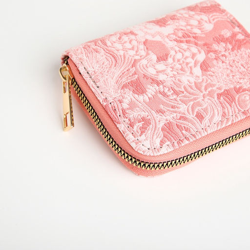 Кошелёк женский, маленький, на молнии, синий