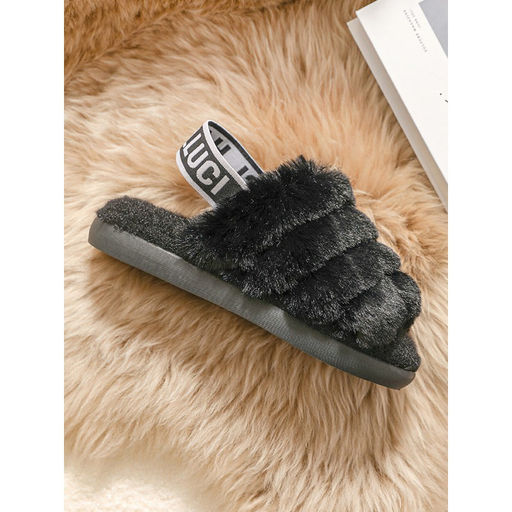 Тапочки Cozy чёрные - Halluci фото 2