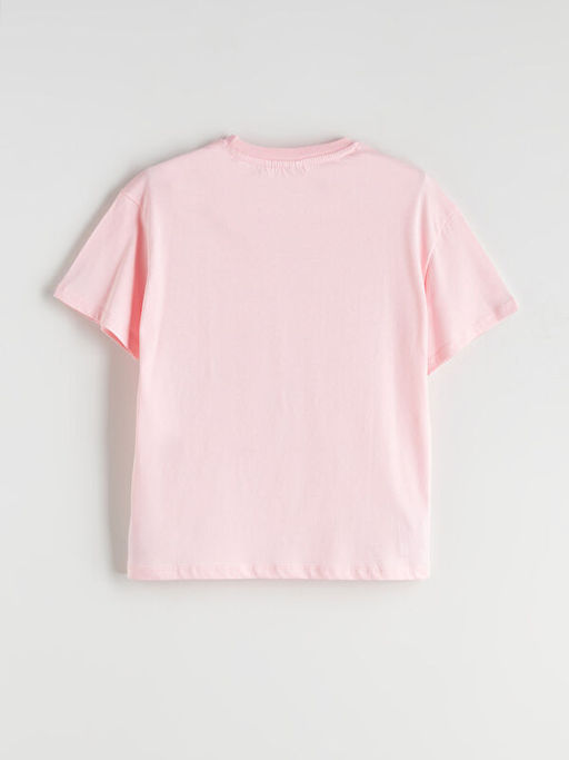 Bisiklet Yaka S?nger Bob Bask?l? K?z ?ocuk Ti??rt