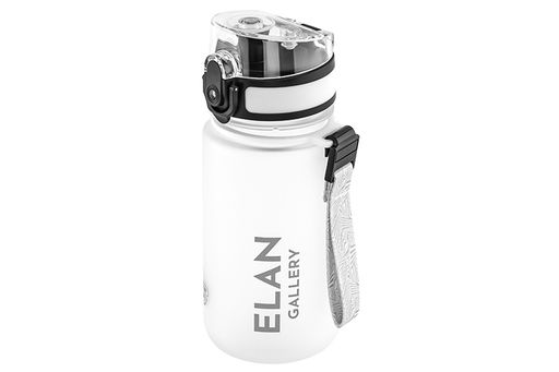 Бутылка для воды 350 мл 6,8*6,8*17 см Style Matte белая - Elan gallery фото 5
