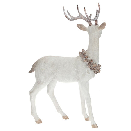 Фигурка декоративная "Олень", L20 W10 H34 см