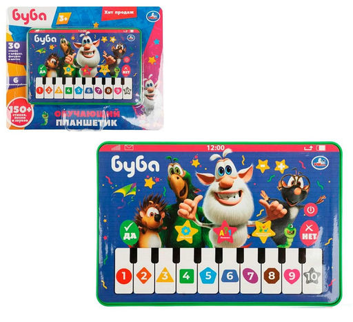 Умка. Обучающий планшетик "Буба" 150 стихов, песен, звуков., блист., бат., в кор. арт.HT1117-R17