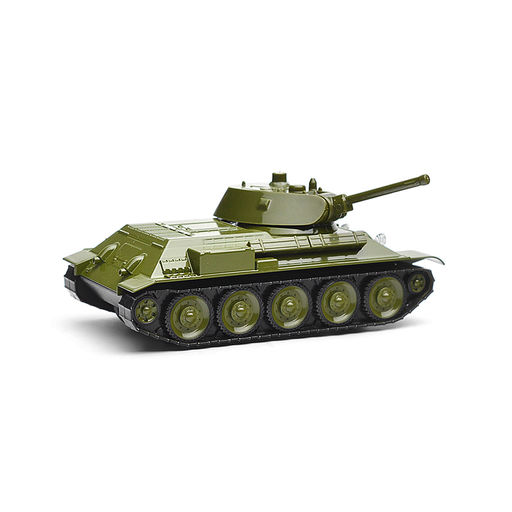 Машина металл свет-звук Уралвагонзавод Т-90 Танк Т-34 12 см, (зеленый)