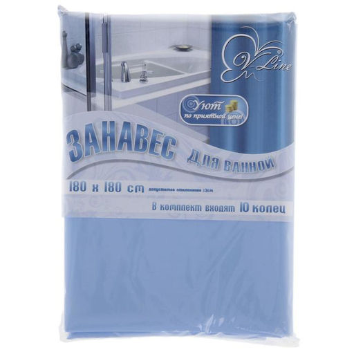 Цена за 2 шт. Штора для ванной комнаты, 180×180 см, полиэстер, МИКС