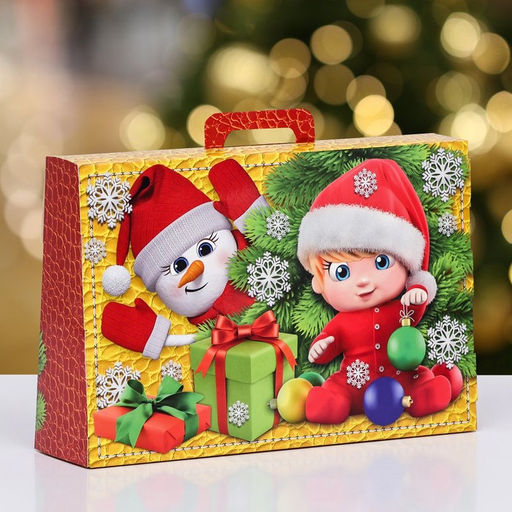 Подарочная коробка Сладкий портфельчик, 29,9 х 8 х 20 см - Simaland фото 7