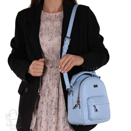 Рюкзак женский 69152 blue Velina Fabbiano-Safenta/20 в Новосибирске