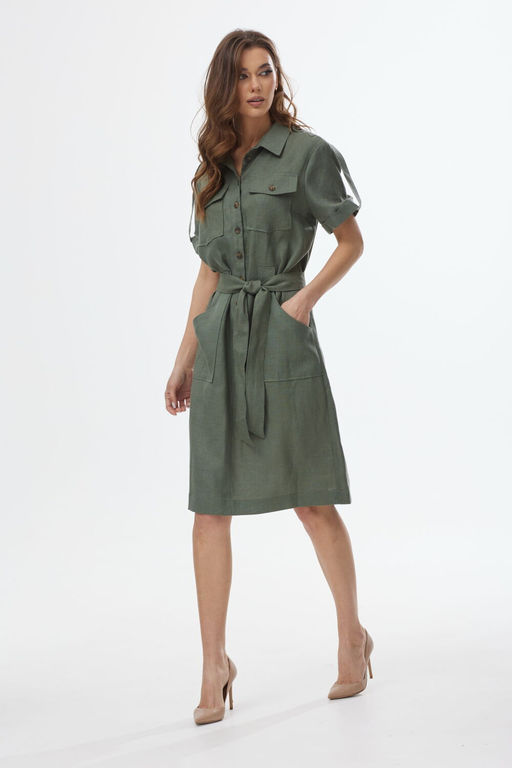 Платье Golden Valley 4921-Р зеленый  фото 6