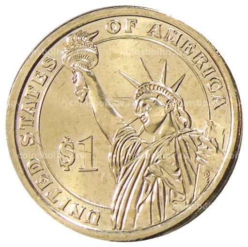 1 доллар 2012 года D США 23-й президент США Бенджамин Гаррисон