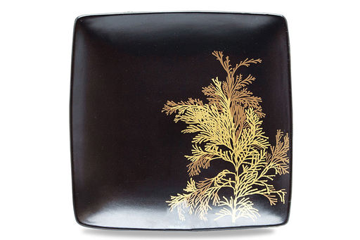 Набор тарелок Singapore, чёрный, 21x21 см, 4 шт - Anna lafarg фото 4