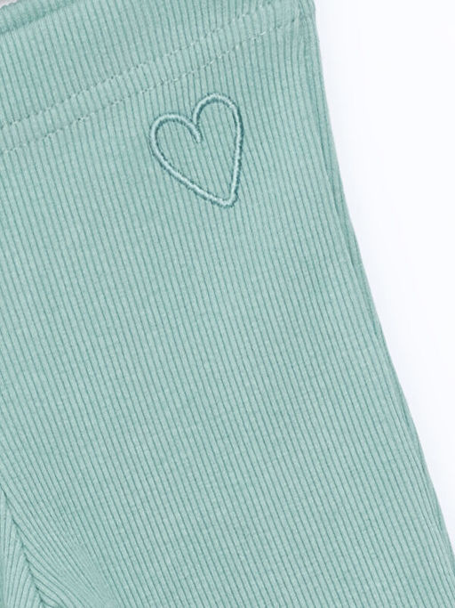 Beli Lastikli Basic ?spanyol Pa?a K?z ?ocuk Tayt - Waikiki фото 2