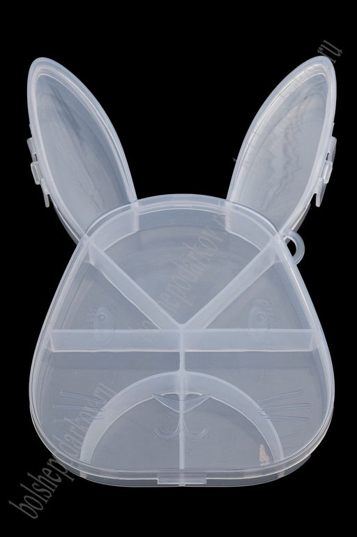 Пластиковый органайзер "Зайчик" 9,5*14,5*2 см (SF-7262)