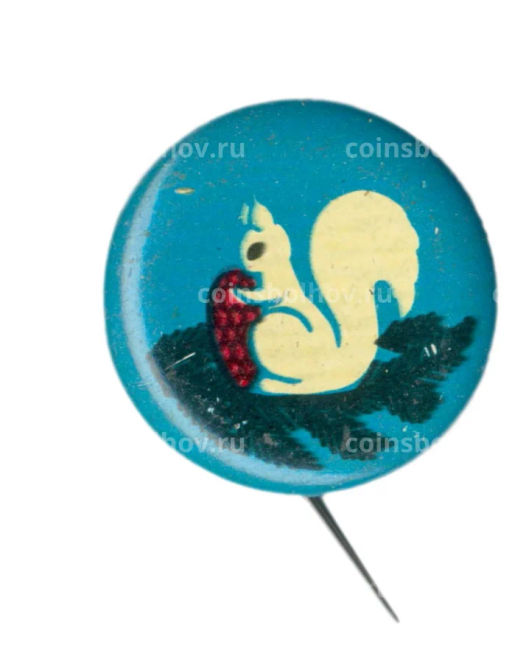 Значок Белочка