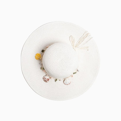 Шляпа женская MINAKU Ocean, размер 56-58, цвет белый  фото 2