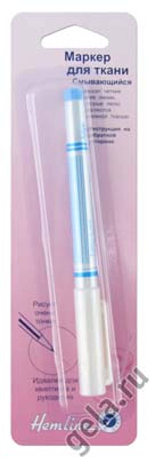 МАРКЕР ПРЕМИУМ СМЫВАЮЩИЙСЯ. ГОЛУБОЙ HEMLINE