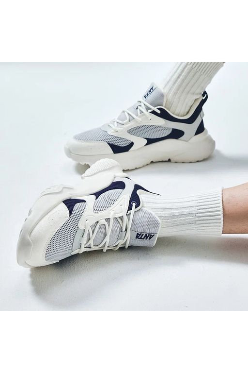 Кроссовки LifeStyle Серный/Синий/Белый - Anta фото 4