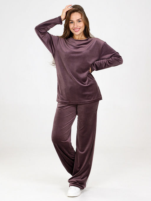 Костюм с брюками Велюр - Амавес-текстиль фото 37