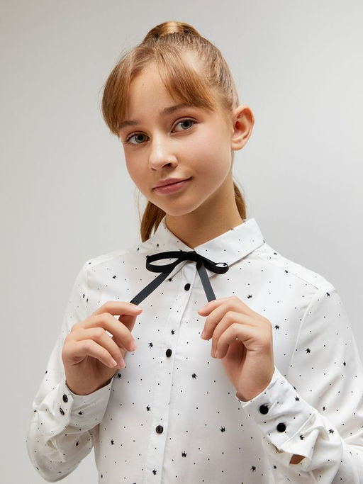 ACOOLA / Блузка детская для девочек Sorento набивка  фото 3