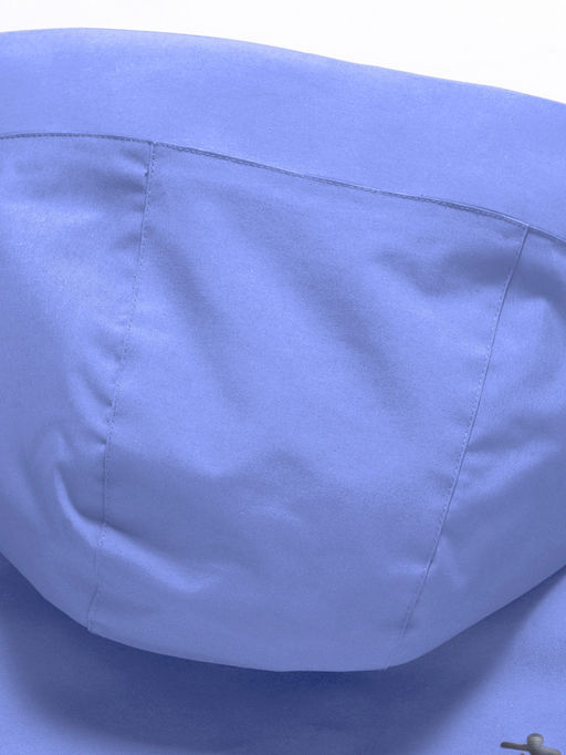 Парка зимняя женская с капюшоном василькового цвета 9538-1Vs - Valianly фото 7