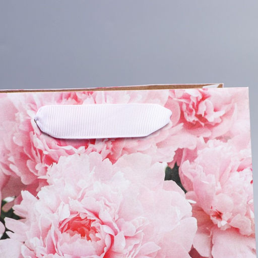 Цена за 3 шт. Пакет подарочный крафтовый, упаковка, 8 марта, MS 23?18?10 см