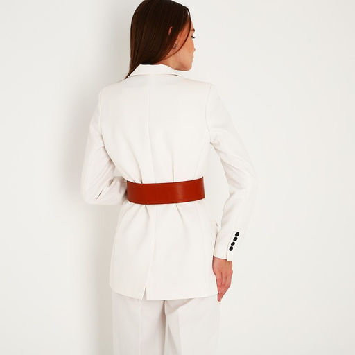 Ремень женский, ширина 6.6 см, пряжка металл, цвет рыжий - Simaland фото 3