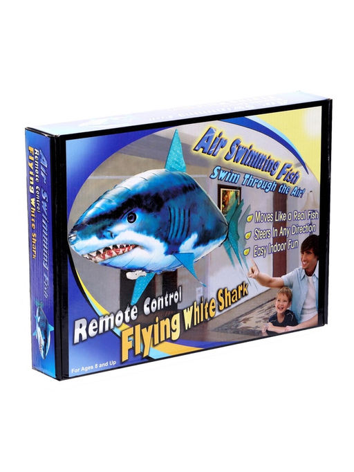 Летающая рыба Акула, на радиоуправлении (гелий не входит в комплект) - Simaland фото 7