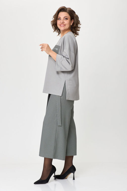 Костюм Michel Chic 1362/1-Р серый, клетка