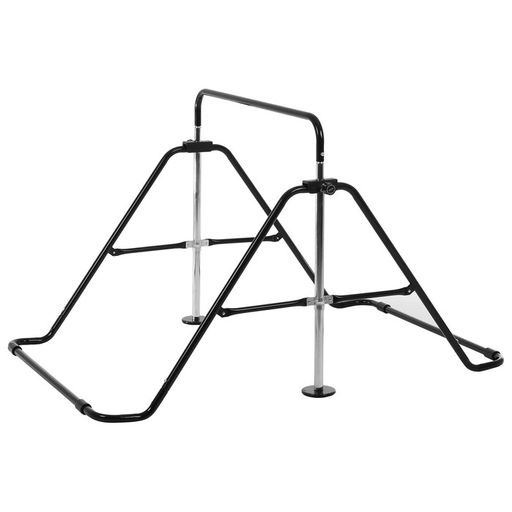 Гимнастическая перекладина детская с регулируемой высотой, цвет чёрный - Simaland фото 2