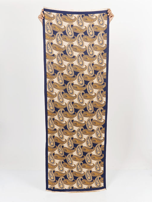 в составе ШЕРСТЬ  и КАШЕМИР Большой, мягкий, теплый  двусторонний палантин - Tantino фото 4