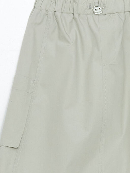 Beli Lastikli K?z ?ocuk Kargo Etek